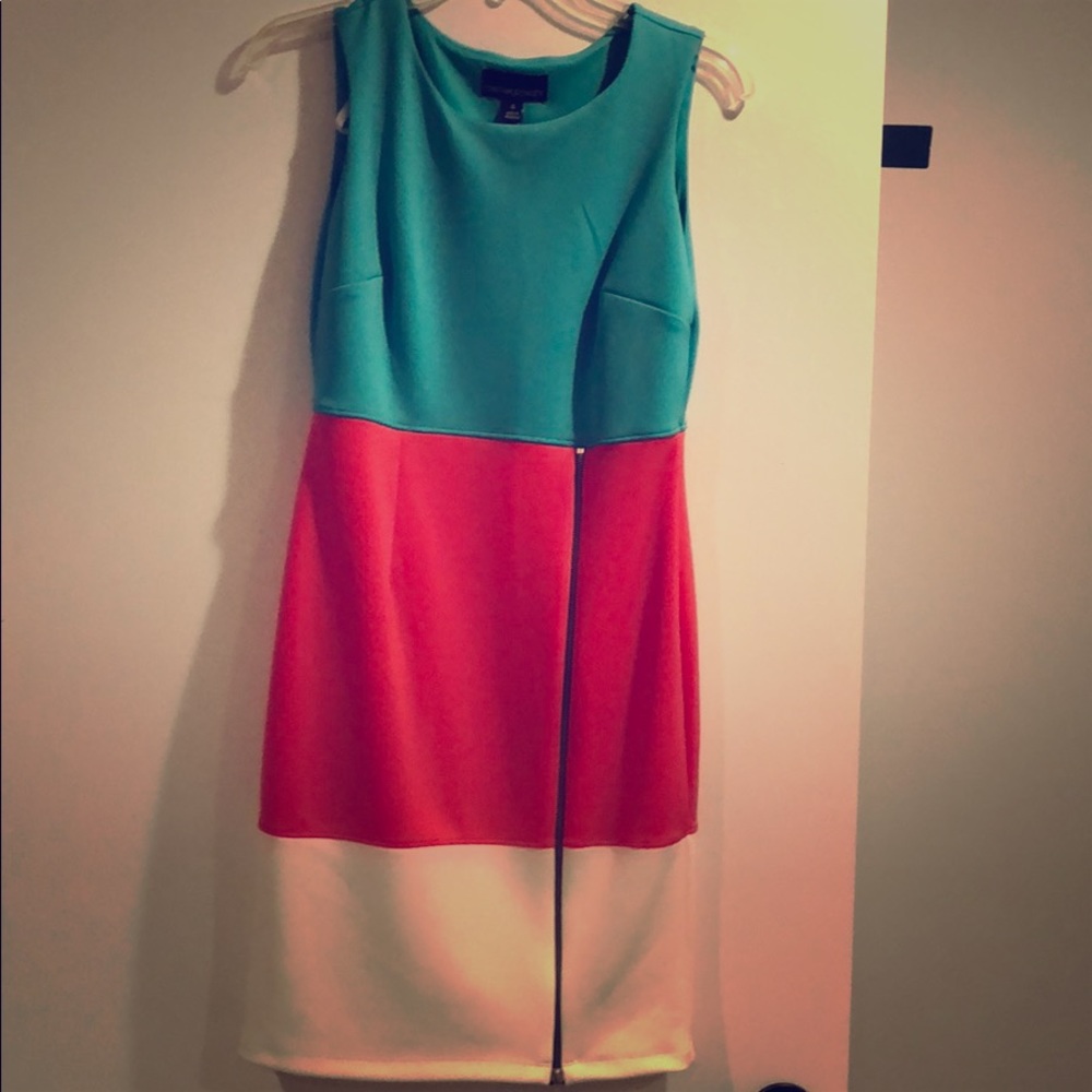 Brand new Cynthia Rowley multi colored midi dress
